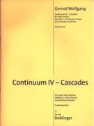 Continuum IV - Cascades : For Flute Soloist and Chamber Orchestra (2003).