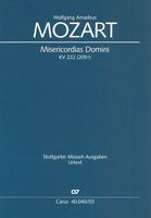 Misericordias Domini, K. 222 (205a) : For SATB Chorus and Strings.