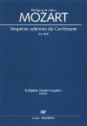 Vesperae Solennes De Confessore, K. 339 : For Soli SATB, SATB Chorus and Orchestra.