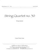 String Quartet No. 30 (2010).