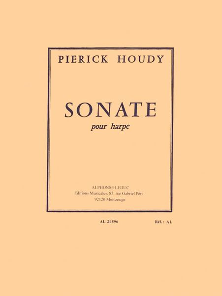 Sonate : Pour Harpe.