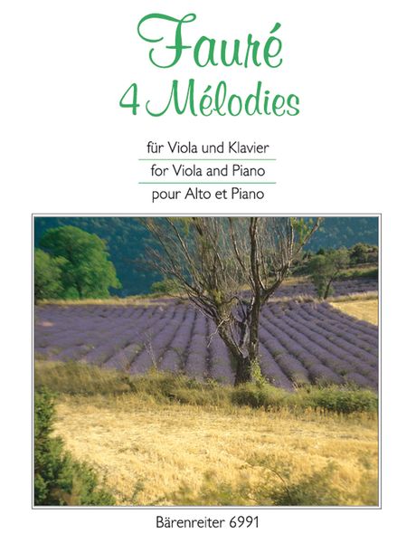 Quatre Melodies : For Viola and Piano / edited by Michael Staudt.