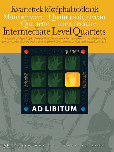 Intermediate Level Quartets / arranged by Laszlo Zempleni.