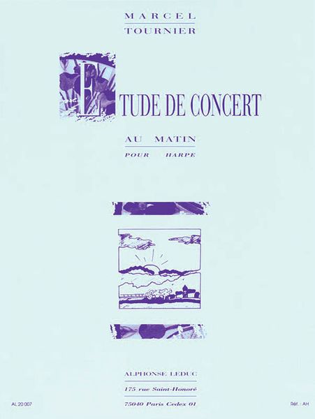 Etude De Concert : Au Matin - Pour la Harpe.