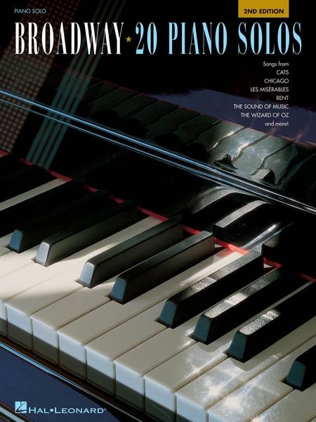 Broadway : 20 Piano Solos - 2nd Edition.