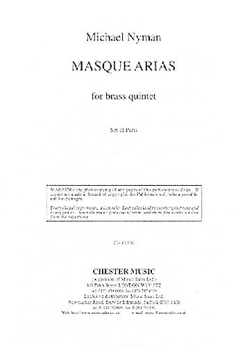 Masque Arias : For Brass Quintet.