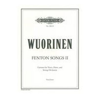 Fenton Songs II : For Soprano, Violin, Cello and Piano.