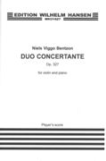 Duo Concertante, Op. 327 : For Violin and Piano (1973).