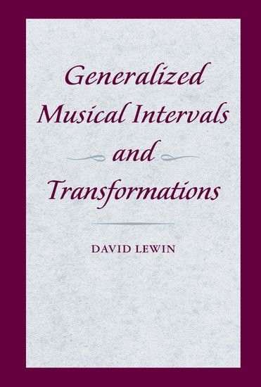 Generalized Musical Intervals and Transformations.