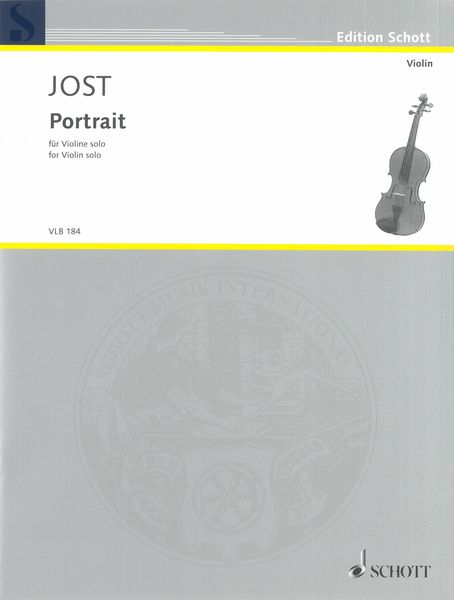 Portrait : For Violin Solo (1992, Rev. 2013).