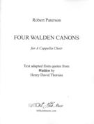 Four Walden Canons : For A Cappella Choir (1999).