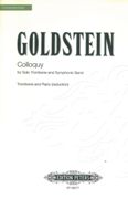 Colloquy : For Solo Trombone and Symphonic Band - reduction For Trombone and Piano.