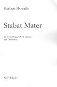 Stabat Mater : For Tenor Solo, SATB Chorus and Orchestra.