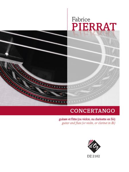 Concertango : For Guitar and Flute (Or Violin, Or Clarinet In B Flat).