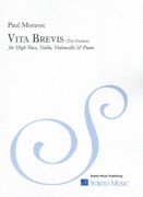 Vita Brevis (Trio Version) : For High Voice, Violin, Violoncello and Piano.