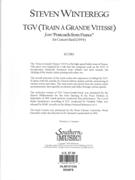 Tgv (Train A Grande Vitesse), From Postcards From France : For Concert Band (1994).