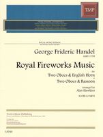 Royal Fireworks Music : For 2 Oboes and English Horn.