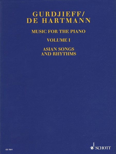 Music For The Piano, Vol. 1 : Asian Songs and Rhythms.