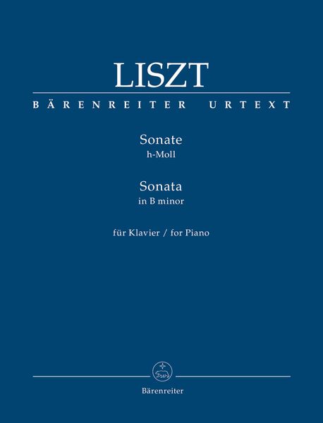 Sonate In H-Moll : Für Klavier / edited by Michael Kube.