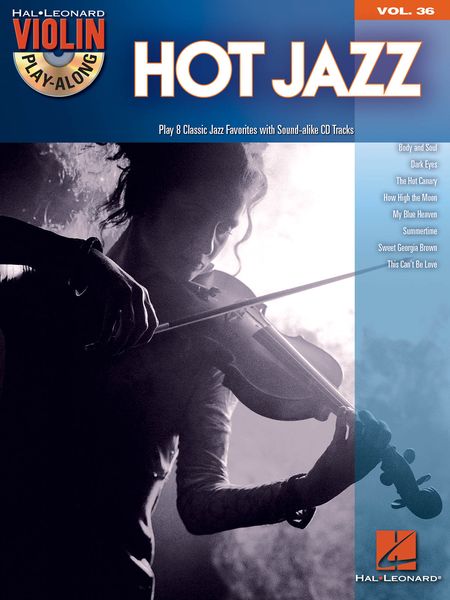 Hot Jazz : Play 8 Classic Jazz Favorites With Sound-Alike CD Tracks.