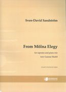 From Mölna Elegy : For Soprano and Piano Trio (1999).