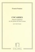 Cocardes Sur Des Poemes De Jean Cocteau : For Voice and Piano.
