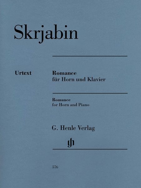 Romance : Für Horn und Klavier / edited by Dominik Rahmer.