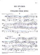 Six Studies In English Folk Song : For Cor Anglais and Piano.