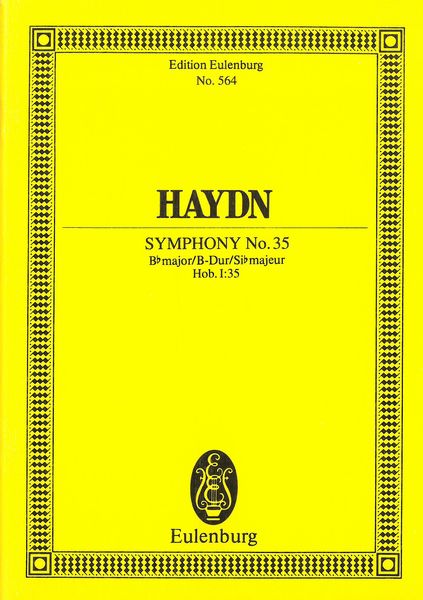 Symphony No. 35 In B Major, Hob. I:35 / edited by Christa Landon.