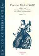 Sonate C-Dur : Für Obligates Cembalo/Harfe und Violetta/Viola Da Gamba.