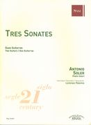 Tres Sonates : For Two Guitars / transcribed by Lorenzo Palomo.