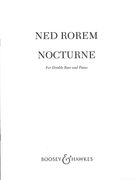 Nocturne : For Double Bass and Piano (2007).