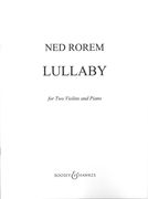 Lullaby : For Two Violins and Piano (2006).