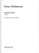 Sonatina : For Flute Or Recorder and Piano (1955).