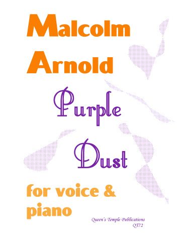 Purple Dust : For Voice and Piano (1953).