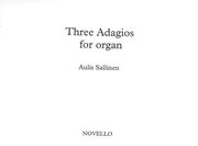 Three Adagios, Op. 102 : For Organ (2013).