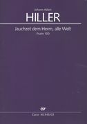 Jauchzet Dem Herrn, Alle Welt - Psalm 100 / edited by Klaus Winkler.