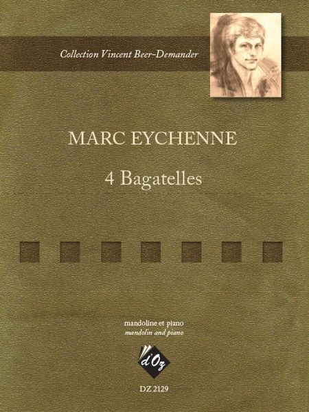 4 Bagatelles : For Mandolin and Piano (1997).