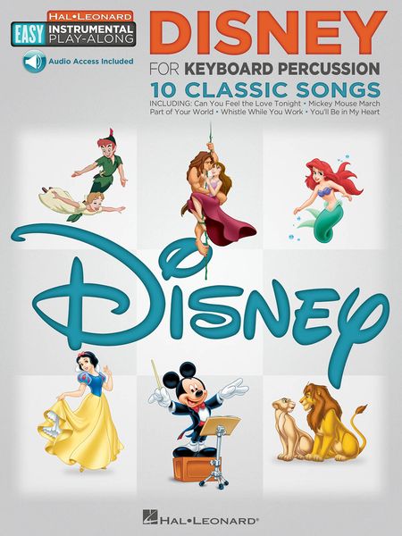 Disney For Keyboard Percussion : 10 Classic Songs.