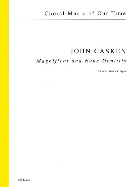 Magnificat and Nunc Dimittis : For Mixed Choir (SATB Or TrATB) and Organ.