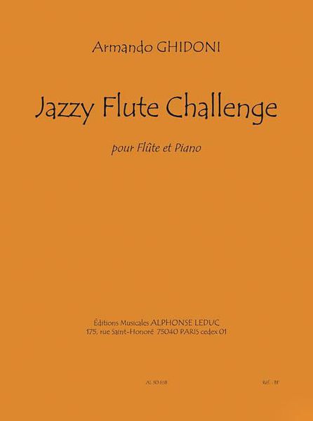 Jazzy Flute Challenge : Pour Flute Et Piano.