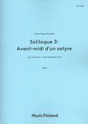 Soliloque 3 - Avant-Midi d'Un Satyre : For Solo Oboe (2013).