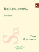 Recondita Armonia : For Piano Quartet (1952).