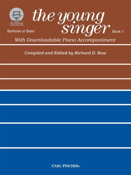 Young Singer, Book 1 : For Baritone-Bass & Piano.