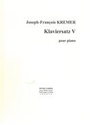 Klaviersatz V : Pour Piano.