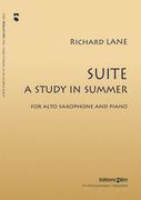 Suite - A Study In Summer : For Alto Saxophone and Piano (1974).