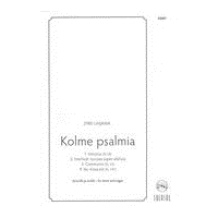 Kolme Psalmia : For Tenor and Organ.