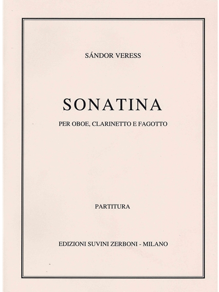 Sonatina : For Oboe, Clarinetto E Fagotto (1931).