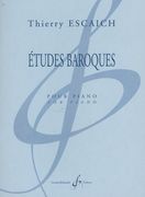 Etudes Baroques : Pour Piano.