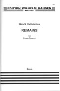 Remains : For String Quartet (1994/2013).